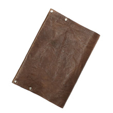 Dark Brown Crinkle leather Passport Cover
