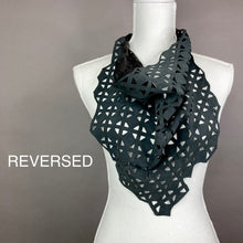 ANA laser cut Leather Scarf