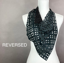BEX laser cut Leather Scarf