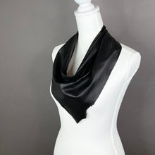 Black & Tan Leather Scarf #2