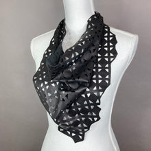 ANA laser cut Leather Scarf