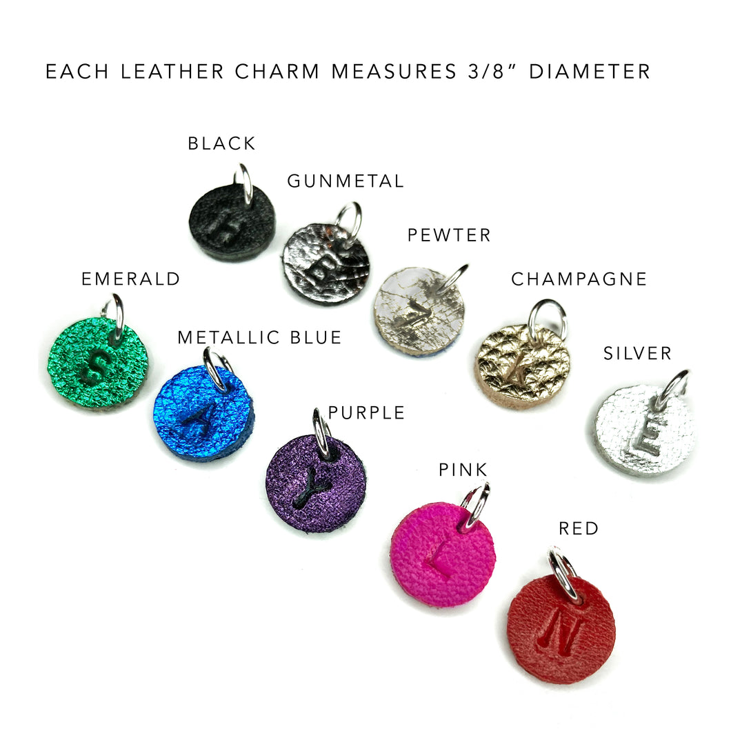 Add-On Leather Charm