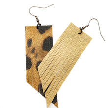 Classic Leopard Fringe Earrings
