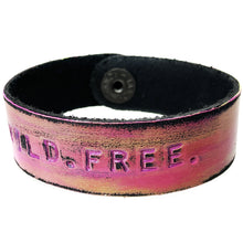 WILD FREE Stamped Bracelet