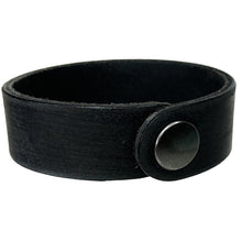 RULE 62 Stamped Bracelet - Distressed Black