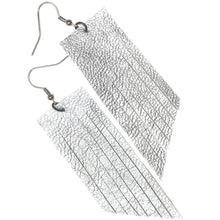 Silver Fringe Earrings