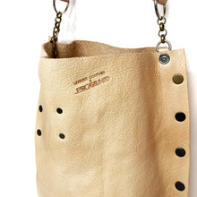 Natural Leather Dagger Tote