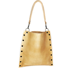 Natural Leather Sleek silhouette Tote Bag