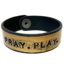 PRAY.PLAY. Stamped Bracelet